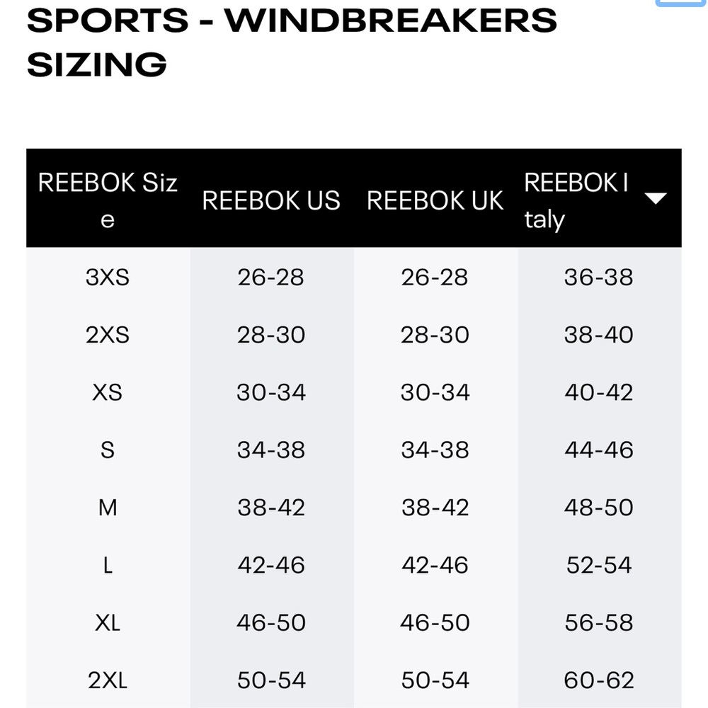 Men’s Reebok Windbreaker - Picture 16 of 16